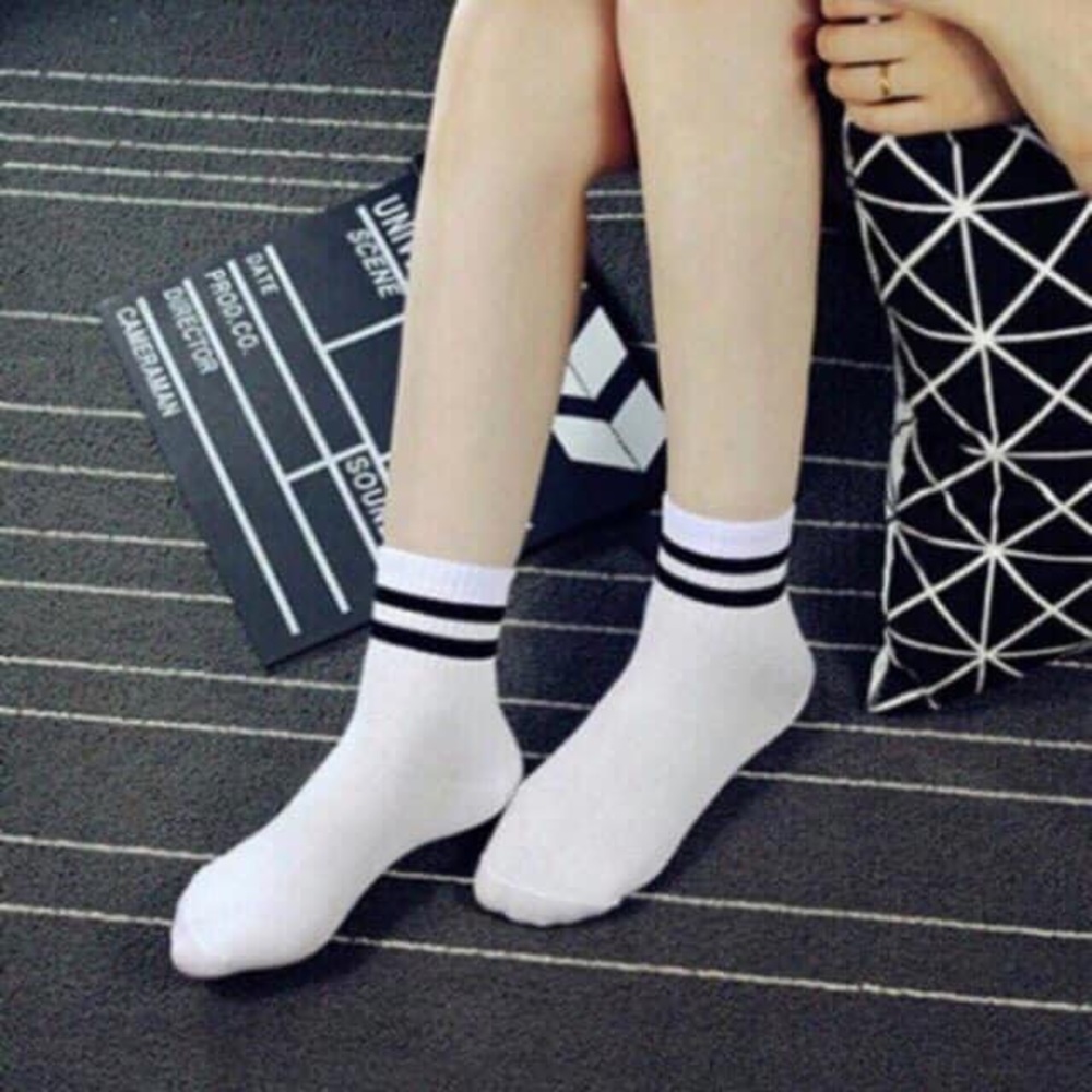 5 pairs Ruffle Cotton Socks - Picture 3 of 3